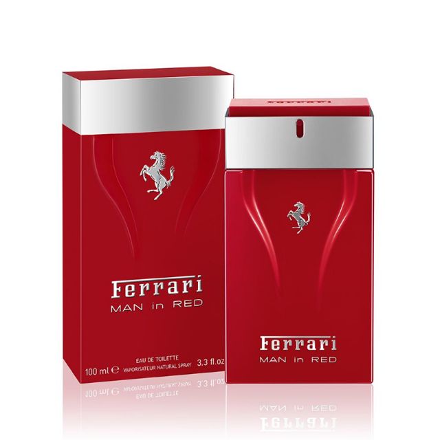 Ferrari Man in Red