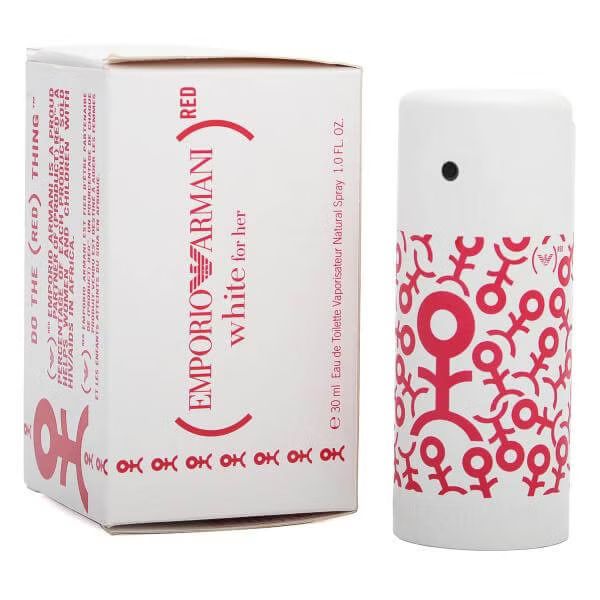 Giorgio Armani Emporio Armani White For Her Red