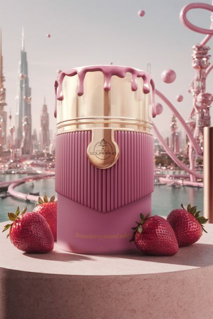 Paris Corner Strawberry Pound Cake
